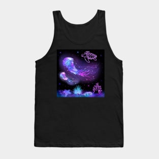 Under the sea - galaxy Tank Top